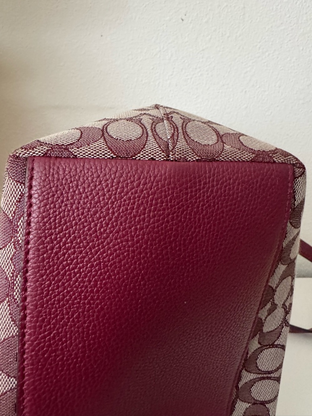 COACH Signature C Jacquard Zip Tote Bag - Picture 11 of 12